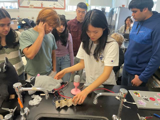 Princeton High School students build robots to preserve vulnerable