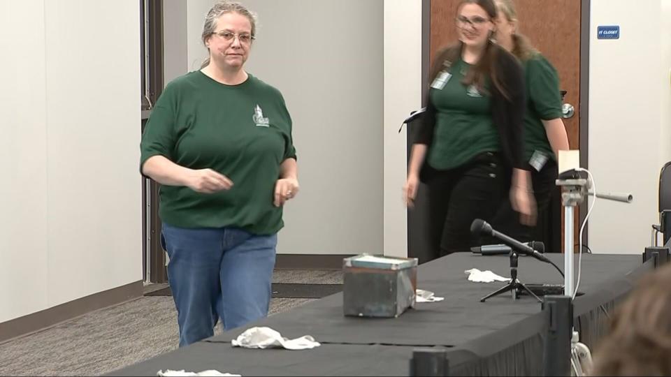 The Greene County Records Center and Archives opens a time capsule from 1915.