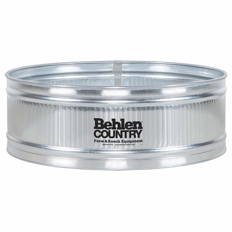 Behlen Country Six-Foot Galvanized Steel Stock Tank 389 Gallon Pool