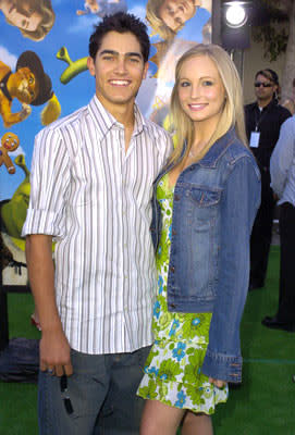 Tyler Hoechlin and Candace Accola at the L.A. premiere of Dreamworks' Shrek 2