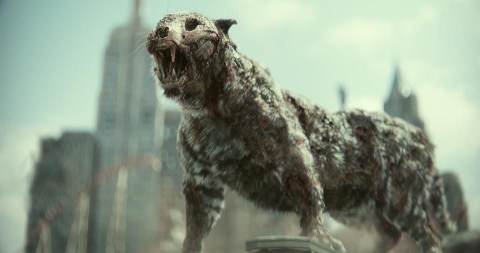 Zack Snyder's "Army of the Dead" has a little bit of everything, including a zombie tiger.