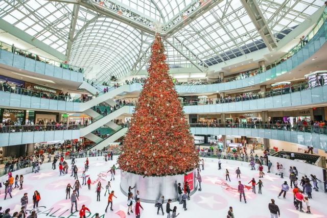 Hines on X: In the 1980s, Galleria Dallas installed their first Christmas  tree on the ice rink, a tradition that is still enjoyed today in both the  Houston and Dallas Gallerias. #TBT #