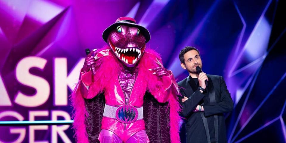 Capture &#xe9;cran TF1 direct/Mask Singer