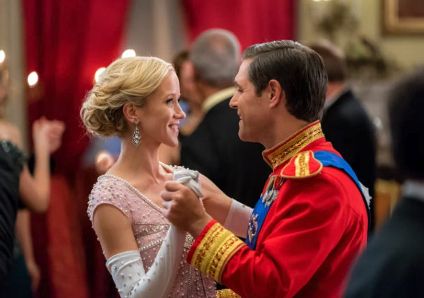 jessy schram and sam page in royal new year's eve