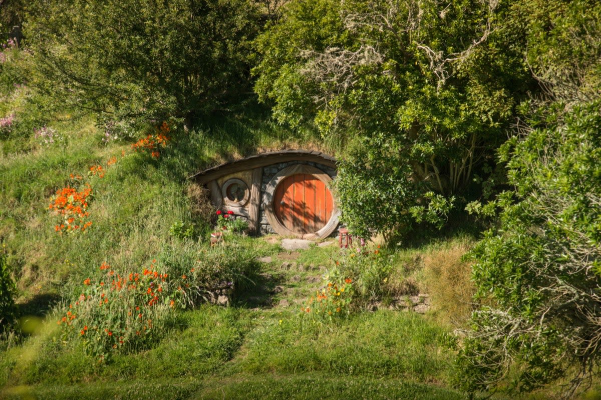 The Hobbiton set feature two JRR Tolkein film trilogies  (Getty Images)