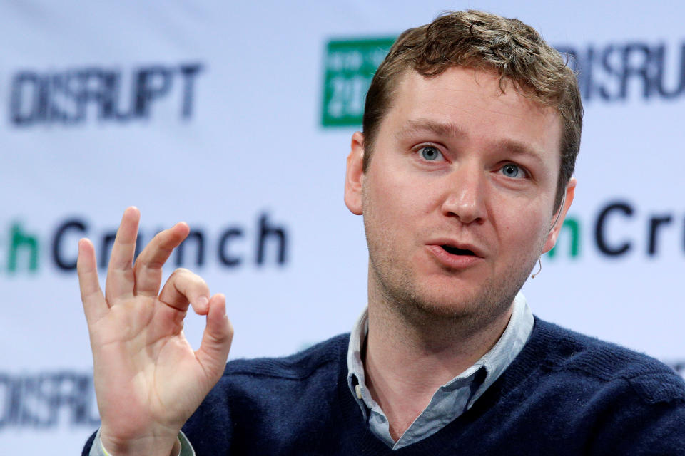 Jon Stein, Betterment‘s co-founder and CEO, speaks during the TechCrunch Disrupt event in Brooklyn borough of New York, U.S., May 10, 2016. REUTERS/Brendan McDermid