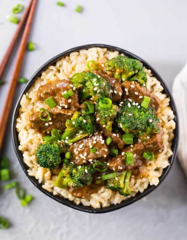 <strong>Get the&nbsp;<a href="https://www.wellplated.com/instant-pot-beef-and-broccoli/" target="_blank" rel="noopener noreferrer">Instant Pot Beef and Broccoli</a> recipe from Well Plated.</strong>