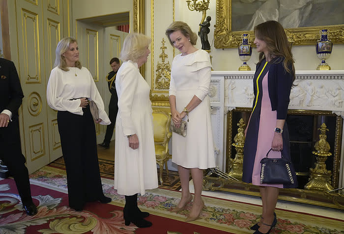 Reina Camilla en el Palacio de Buckingham