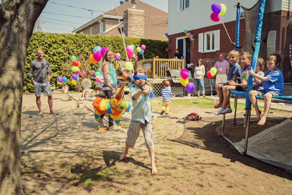 A child's birthday party