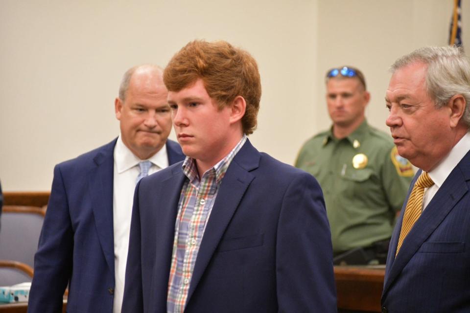 In a Beaufort County courtroom, Paul Murdaugh was direct indicted but pleaded not guilty to charges related to the death of Mallory Beach.