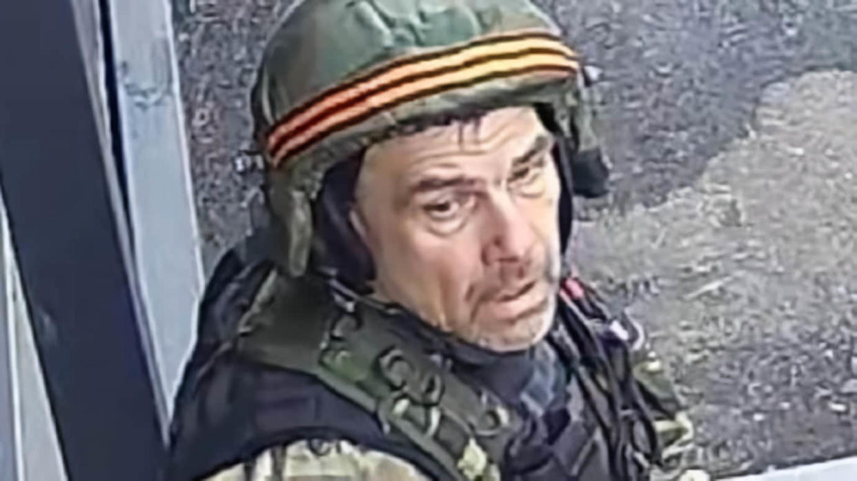 One of Russian National Guard soldiers identified by  Kyiv Oblast National Police.
