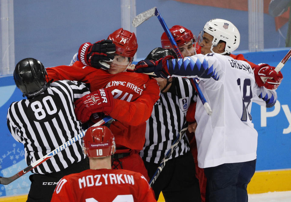 Guerre froide sur la glace