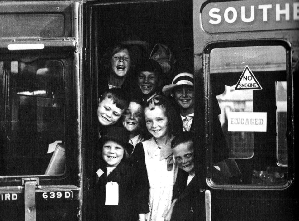 Little darlings evacuated.A scene that would break many a mothers heart as their children were evacuated. It didnt seem to bother the children though.On June 28, 1940, local children were evacuated from the city to the countryside.It was hoped that if there was a raid  then the children would at least be safe out of the way of it all.Here we see children in a third class compartment  of their train at the low level of Portsmouth & Southsea station.I am sure many a mother broke their heart  having to send their  children away to strange homes. (Photo: The News archive)