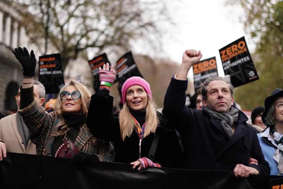 Rachel Riley attended (Jordan Pettitt/PA Wire)