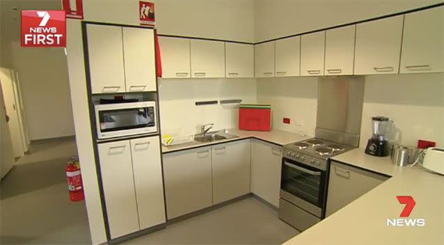 The kitchens. Source: 7News