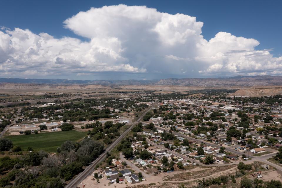 The town of Price is pictured on Thursday, Aug. 17, 2023. | Spenser Heaps, Deseret News