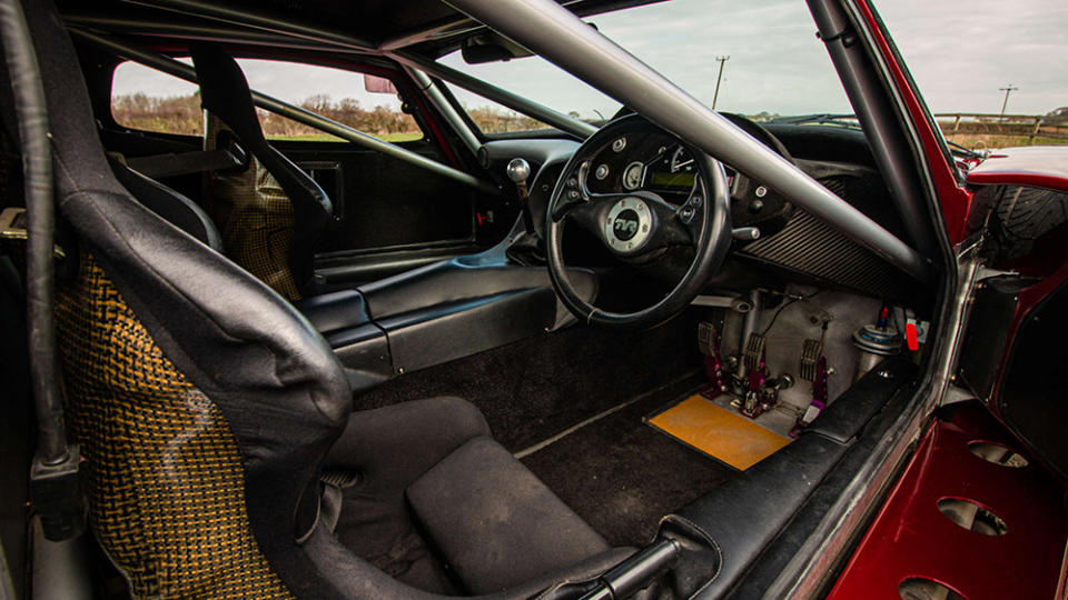 Inside the 2000 TVR Cerbera Speed 12