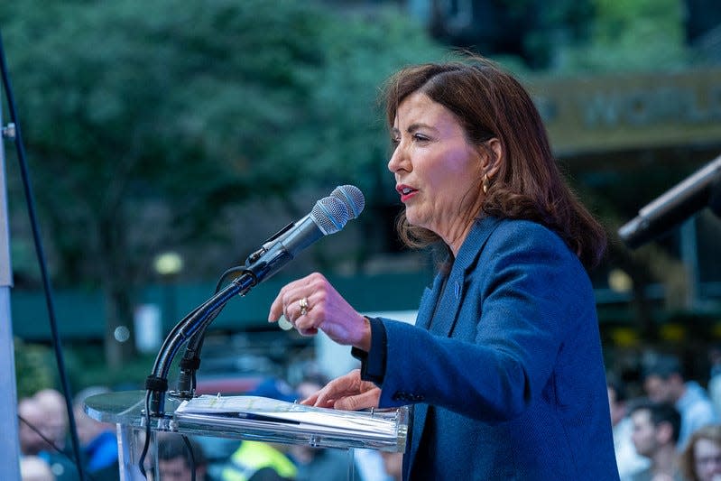 Enhanced consumer and medical debt protections may be headed New Yorkers' way as Gov. Kathy Hochul teased some of her legislative plans for the coming year.