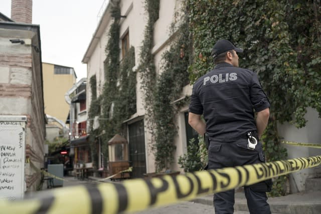 Police in Turkey