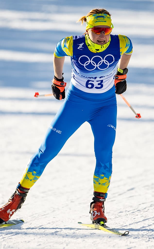 Valentyna Kaminska of Ukraine Cross Country Skiing, Beijing 2022 Winter Olympics