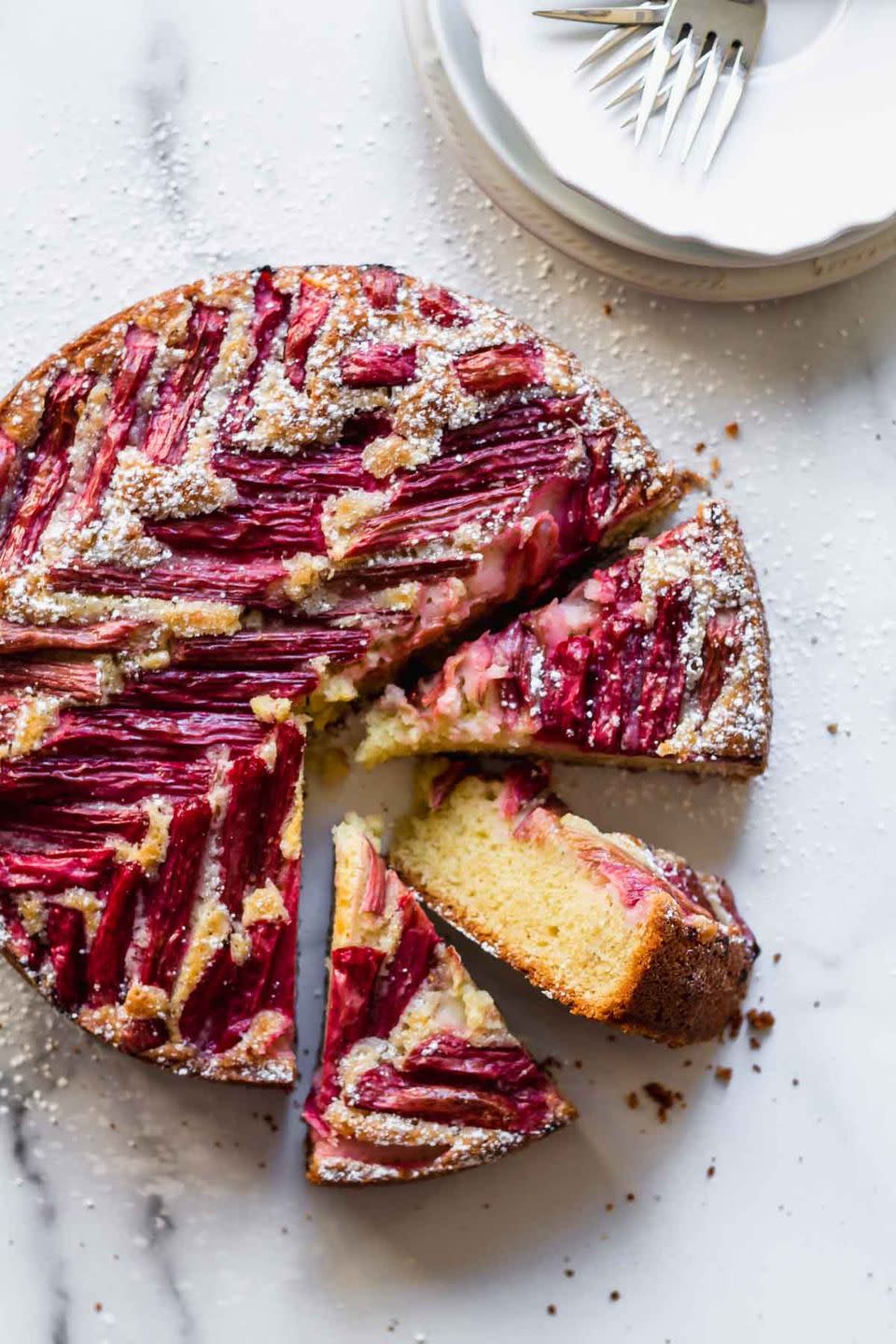 Rhubarb Cake