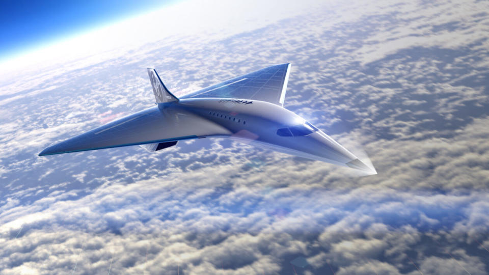 Virgin Galactic Mach 3 aircraft