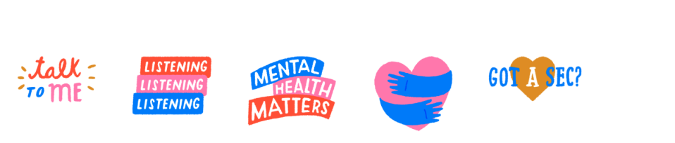 Facebook releases a “Let’s Talk” sticker pack in honor World Mental Health Day