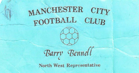 Barry Bennell's card