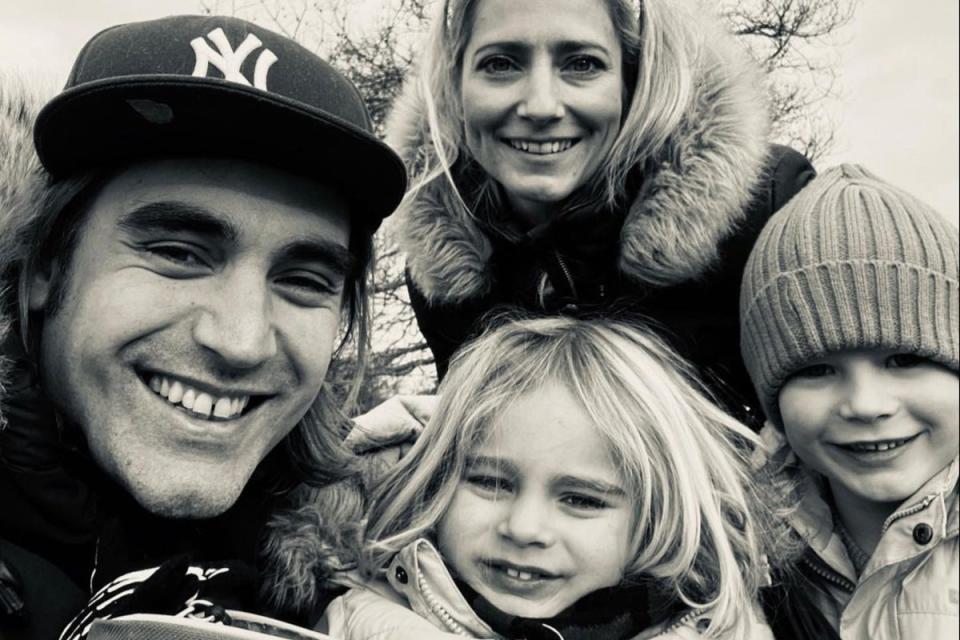 Charlie Simpson has issued a warning to parents after his youngest son Jago suffered secondary drowning during a family holiday (Charlie Simpson / Instagram)