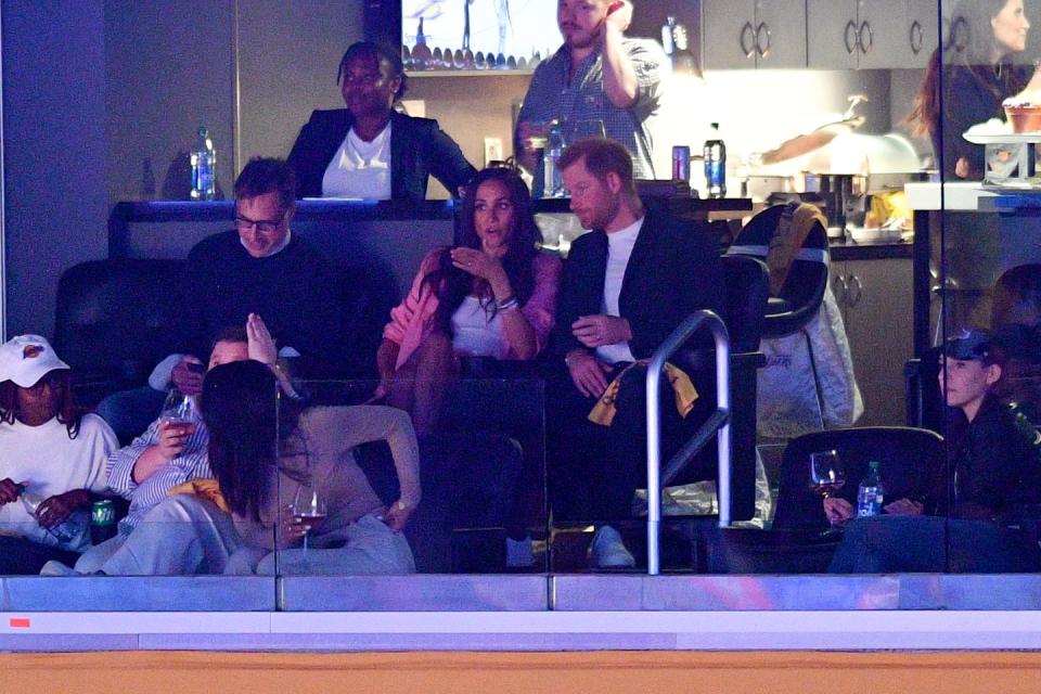 Meghan Markle and Prince Harry Have a Rare Date Night at the Lakers Game