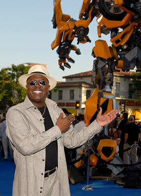 Bernie Mac at the Los Angeles premiere of DreamWorks/Paramount Pictures' Transformers