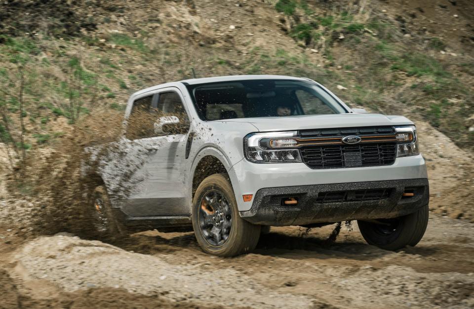 The 2023 Ford Maverick Tremor pickup truck.