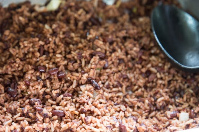 Gallo pinto - traditional dish of Nicaragua