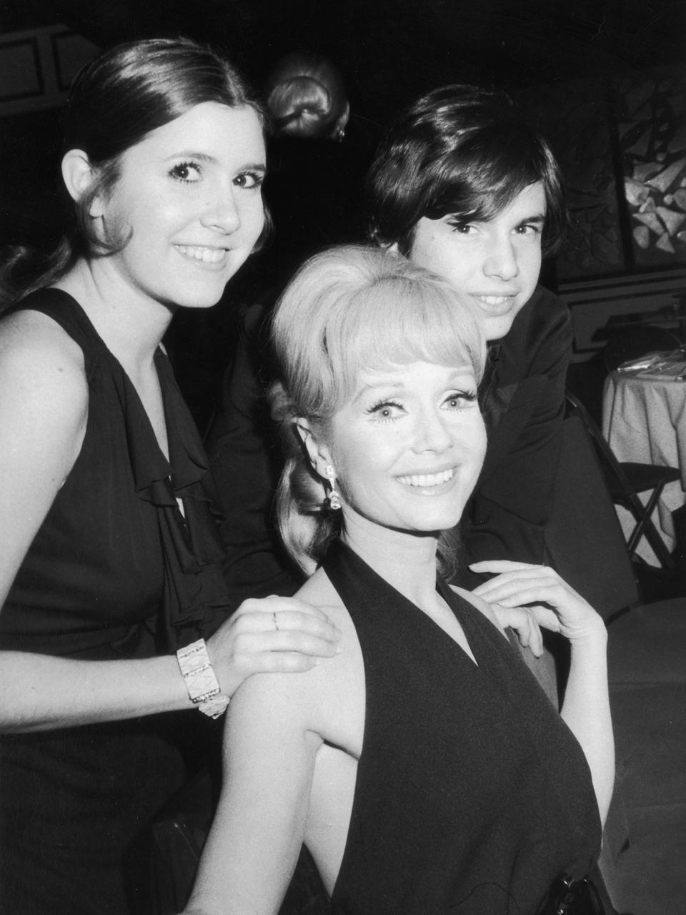 The trio in 1973, at a New York City party celebrating <em>Irene.</em>