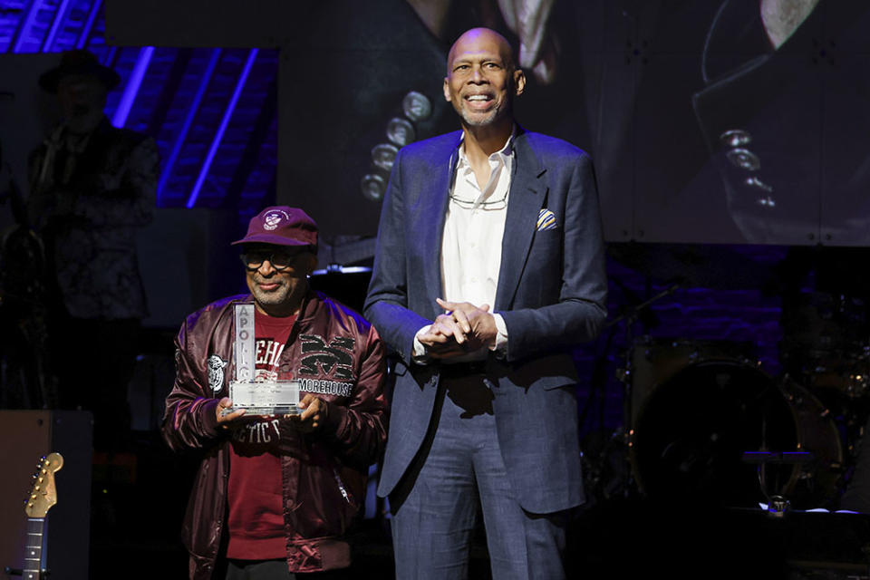 Spike Lee and Kareem Abdul-Jabbar