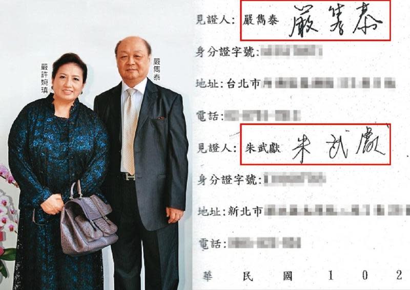 前總統嚴家淦的兒子嚴雋泰及媳婦嚴許婉瑱賴帳千萬元，遭法院判敗訴。（翻攝artripple部落格）