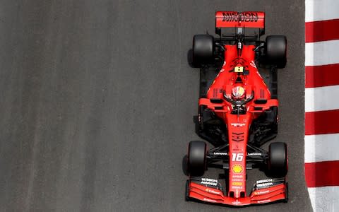 Formula One F1 - Monaco Grand Prix - Circuit de Monaco, Monte Carlo, Monaco - May 25, 2019 Ferrari's Charles Leclerc during practice - Credit: Reuters