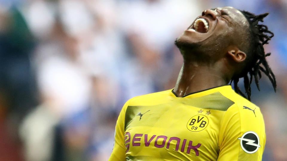 Back to base: Michy Batshuayi may not be staying in Germany