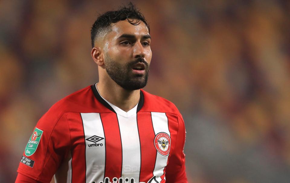 Saman Ghoddos during his previous spell at Brentfod