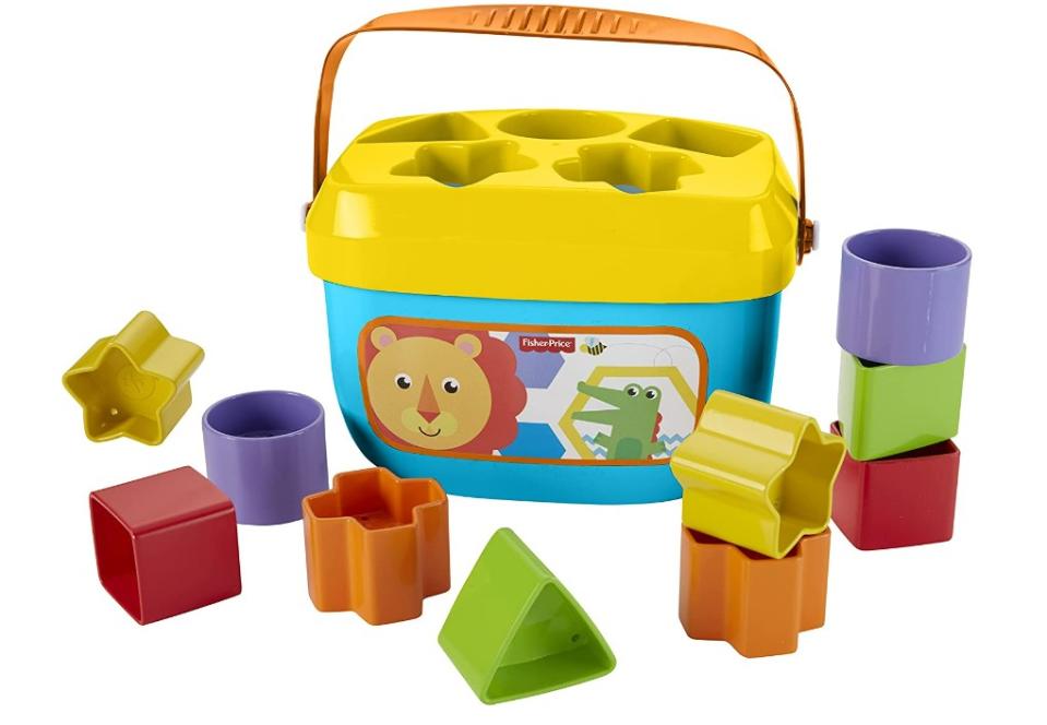 Primeros Bloques para Bebé de FISHER-PRICE / Imagen: Amazon.com.mx