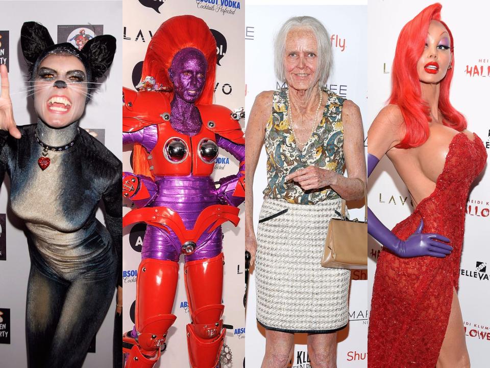 heidi klum celebrity halloween costumes