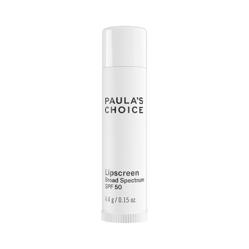 <p><a href="https://go.redirectingat.com?id=74968X1596630&url=https%3A%2F%2Fwww.paulaschoice.com%2Flipscreen-spf-50%2F256.html&sref=https%3A%2F%2Fwww.elle.com%2Fbeauty%2Fmakeup-skin-care%2Fg60433657%2Fbest-lip-balm-with-spf%2F" rel="nofollow noopener" target="_blank" data-ylk="slk:Shop Now;elm:context_link;itc:0;sec:content-canvas" class="link ">Shop Now</a></p><p>Lipscreen SPF 50</p><p>paulaschoice.com</p><p>$11.05</p>