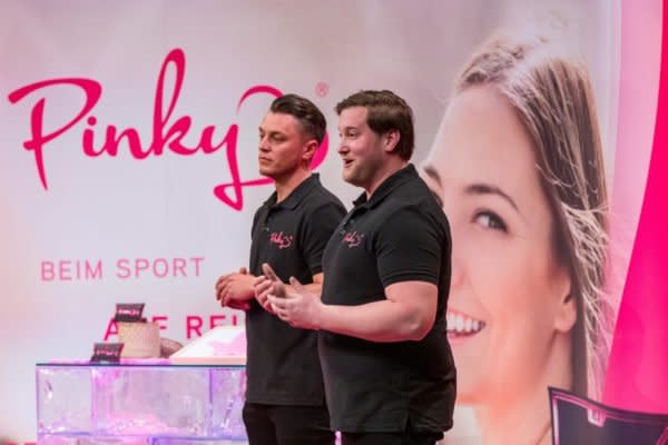 Eugen Raimkulow (l.) und André Ritterwürden ließen ihr Startup Pinky mit 150.000 Euro bewerten.