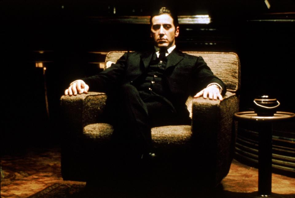 Al Pacino was a little-known actor when he was cast in the immortal role of Michael Corleone, the youngest son in the Corleone crime family, in 1972's "The Godfather."