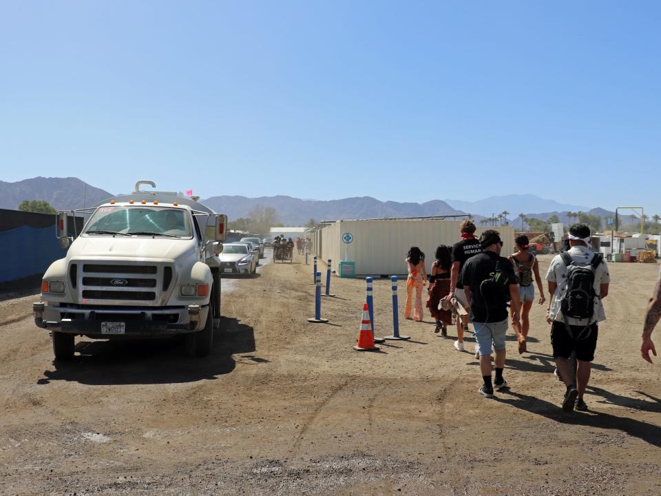 coachella parking lot