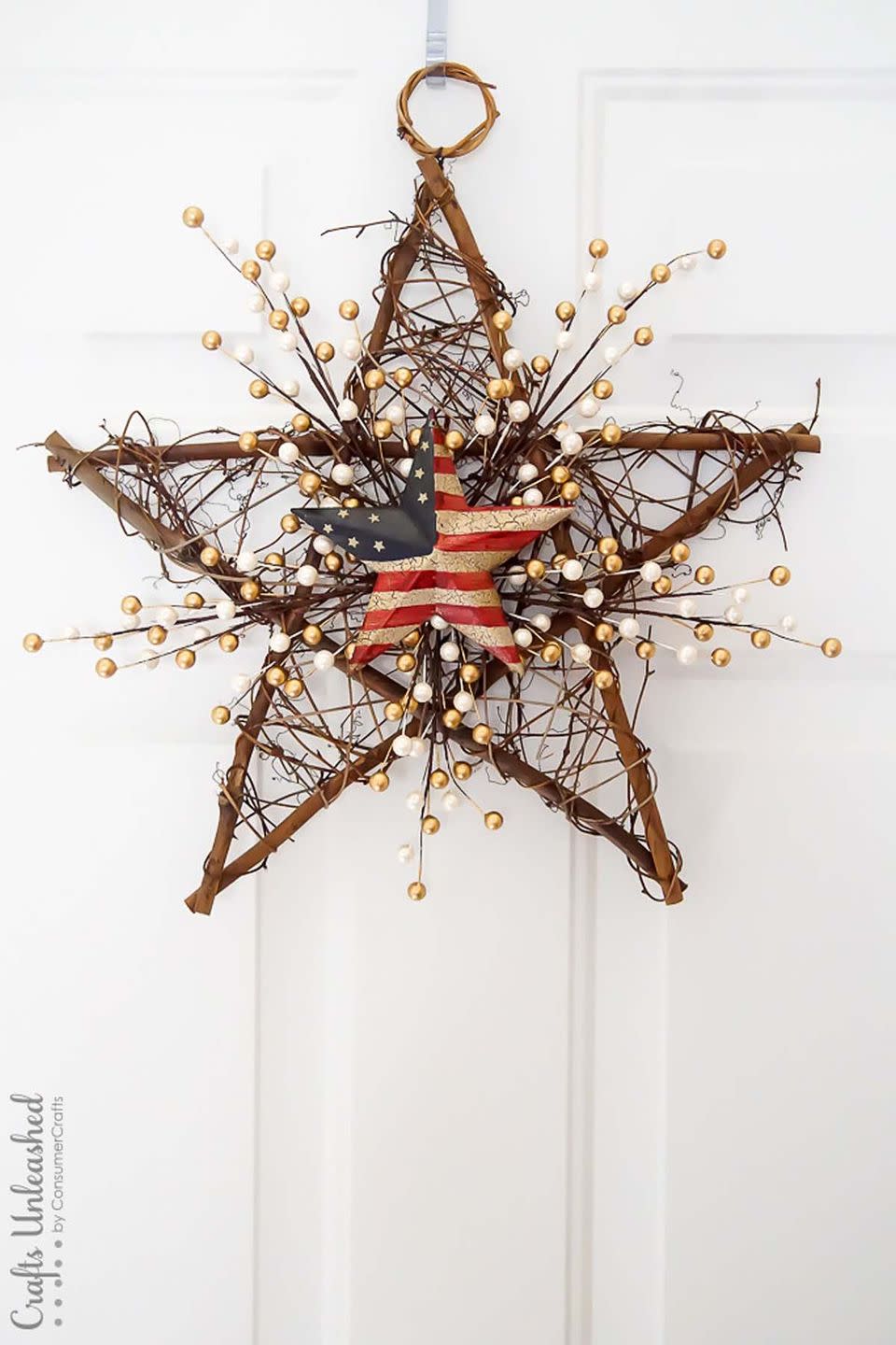 Grapevine Star Wreath