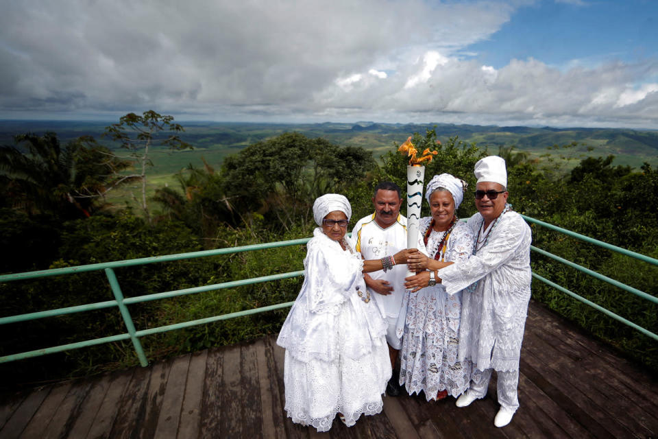 Brazil’s Olympic torch relay