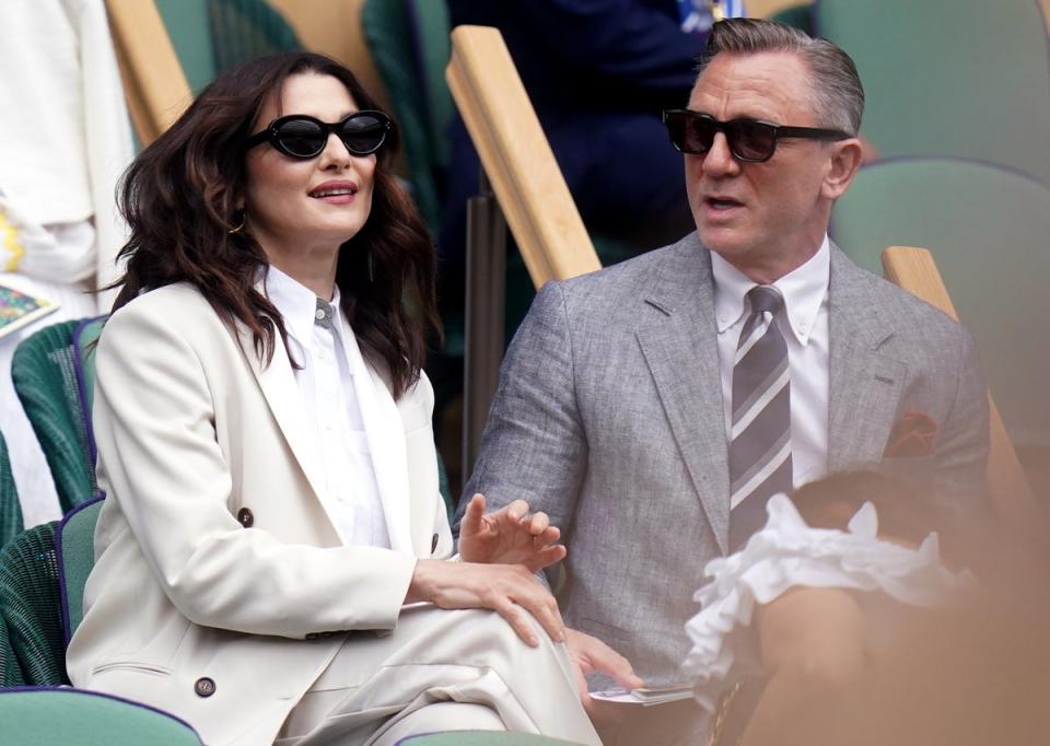 Daniel Craig and Rachel Weisz (PA)