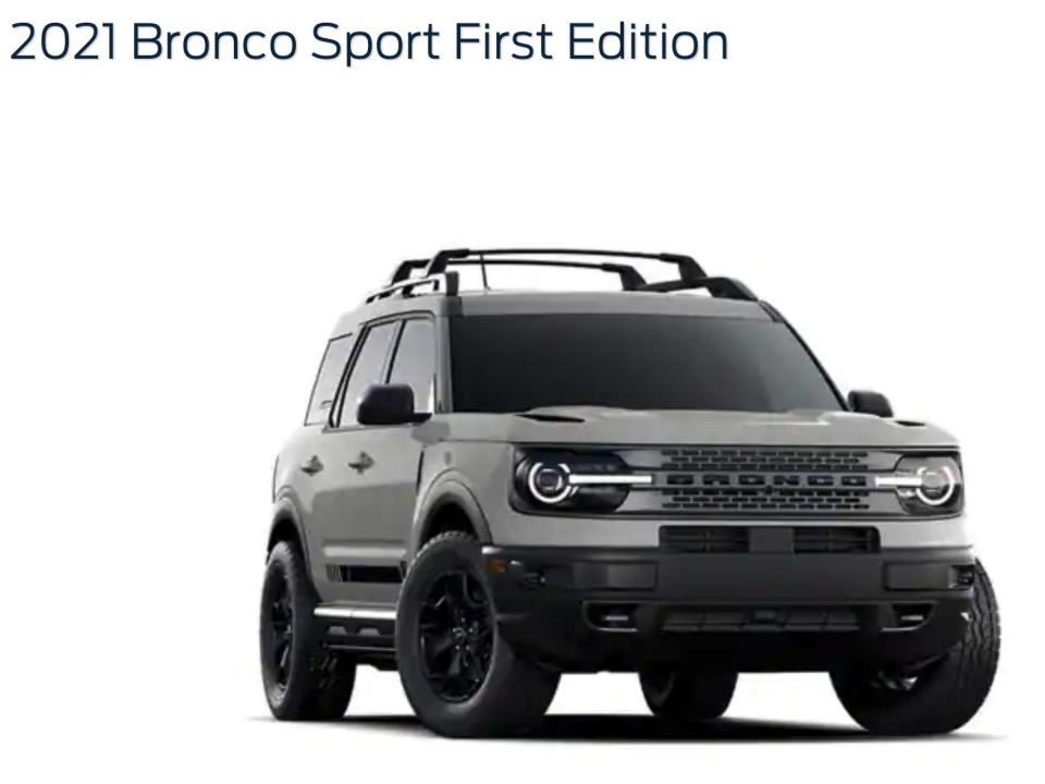 2021 Bronco Sport.