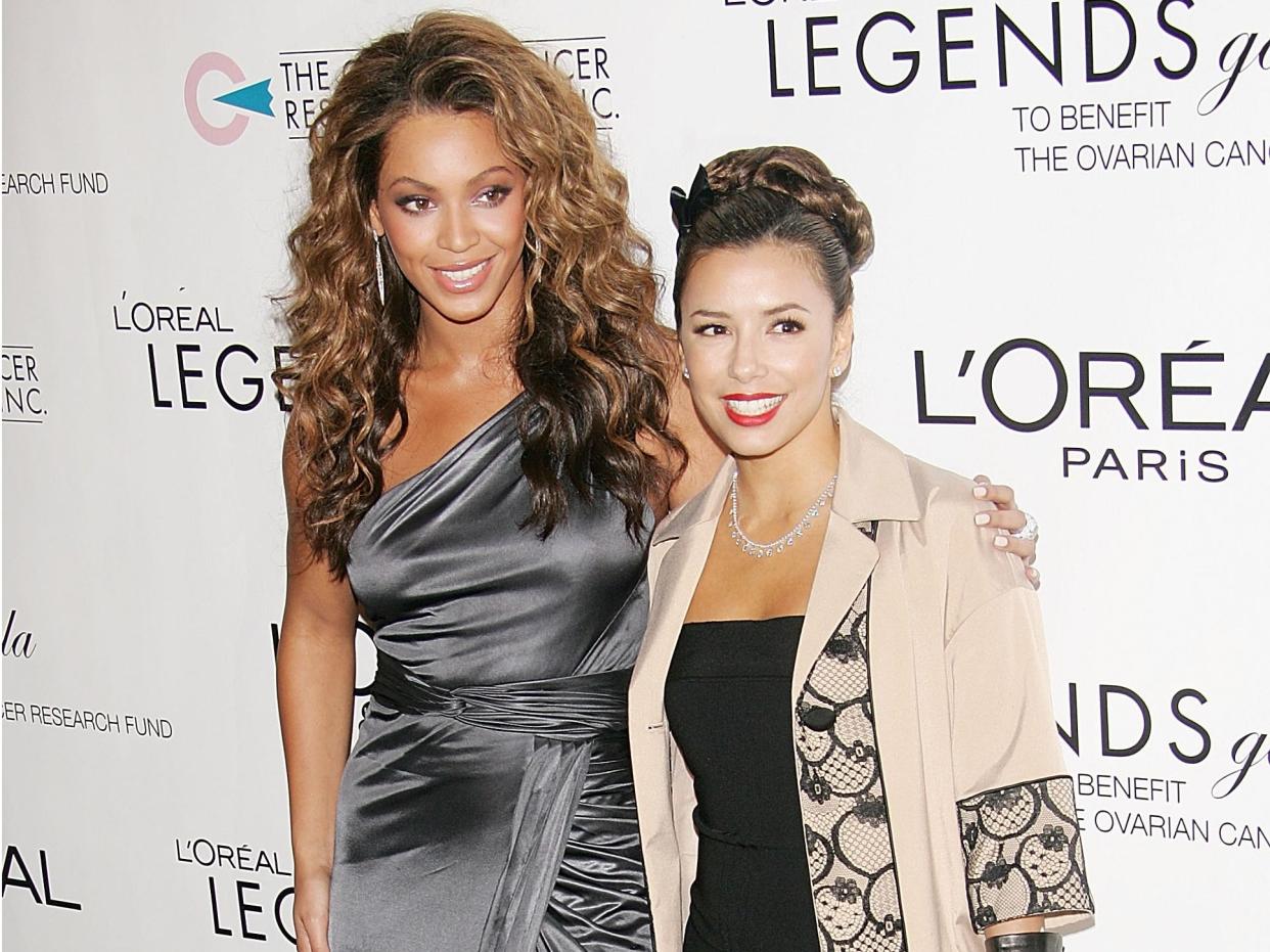 beyonce and eva longoria loreal